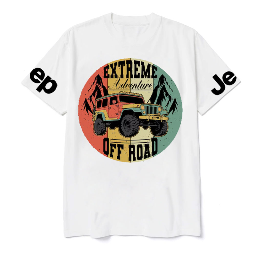 Retro Extreme Adventure Jp Off Road T-Shirt