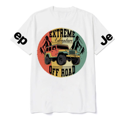 Retro Extreme Adventure Jp Off Road T-Shirt