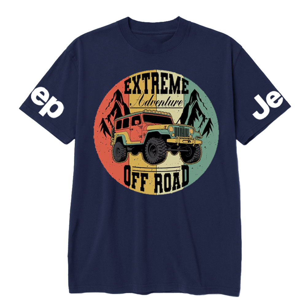 Retro Extreme Adventure Jp Off Road T-Shirt
