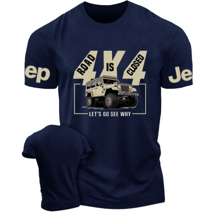 Road is Closed Jp Powerful Monster Let Us Go See Why T-Shirt