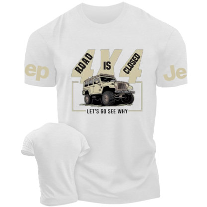 Road is Closed Jp Powerful Monster Let Us Go See Why T-Shirt