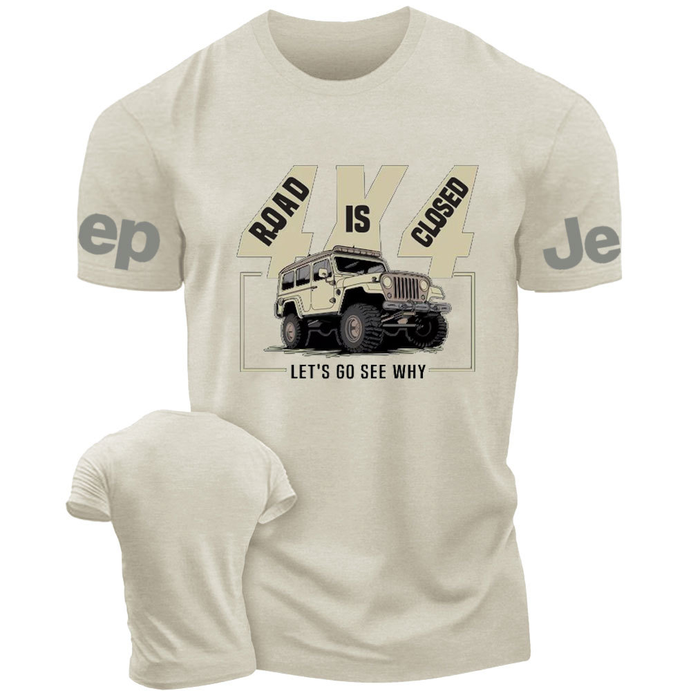 Road is Closed Jp Powerful Monster Let Us Go See Why T-Shirt