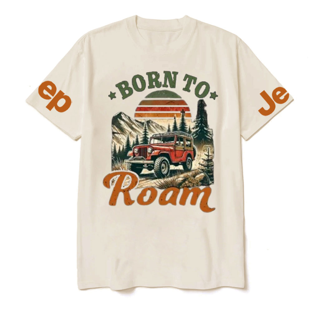 Born to Roam Off road 4x4 Trails Jp Lover T-Shirt