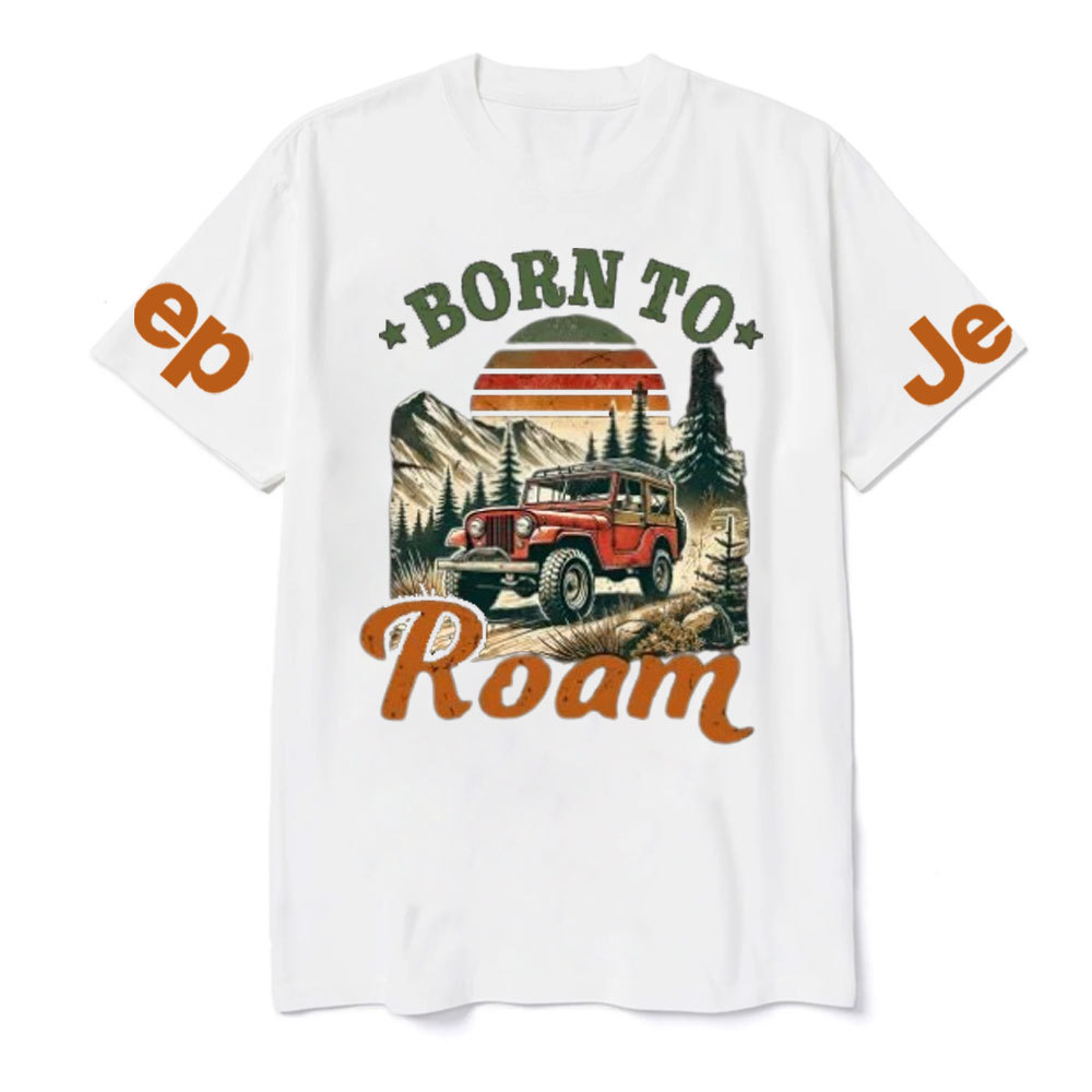 Born to Roam Off road 4x4 Trails Jp Lover T-Shirt