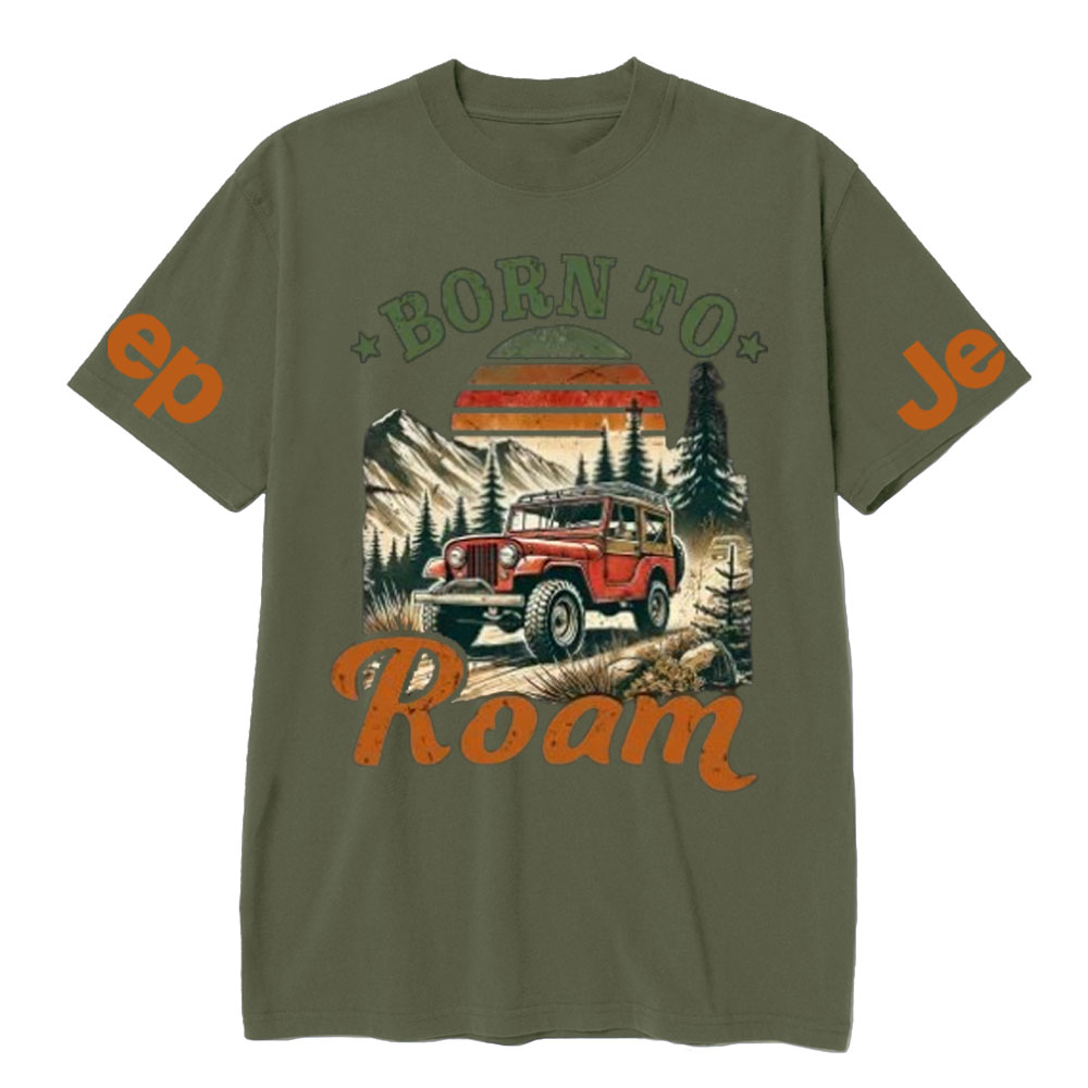 Born to Roam Off road 4x4 Trails Jp Lover T-Shirt