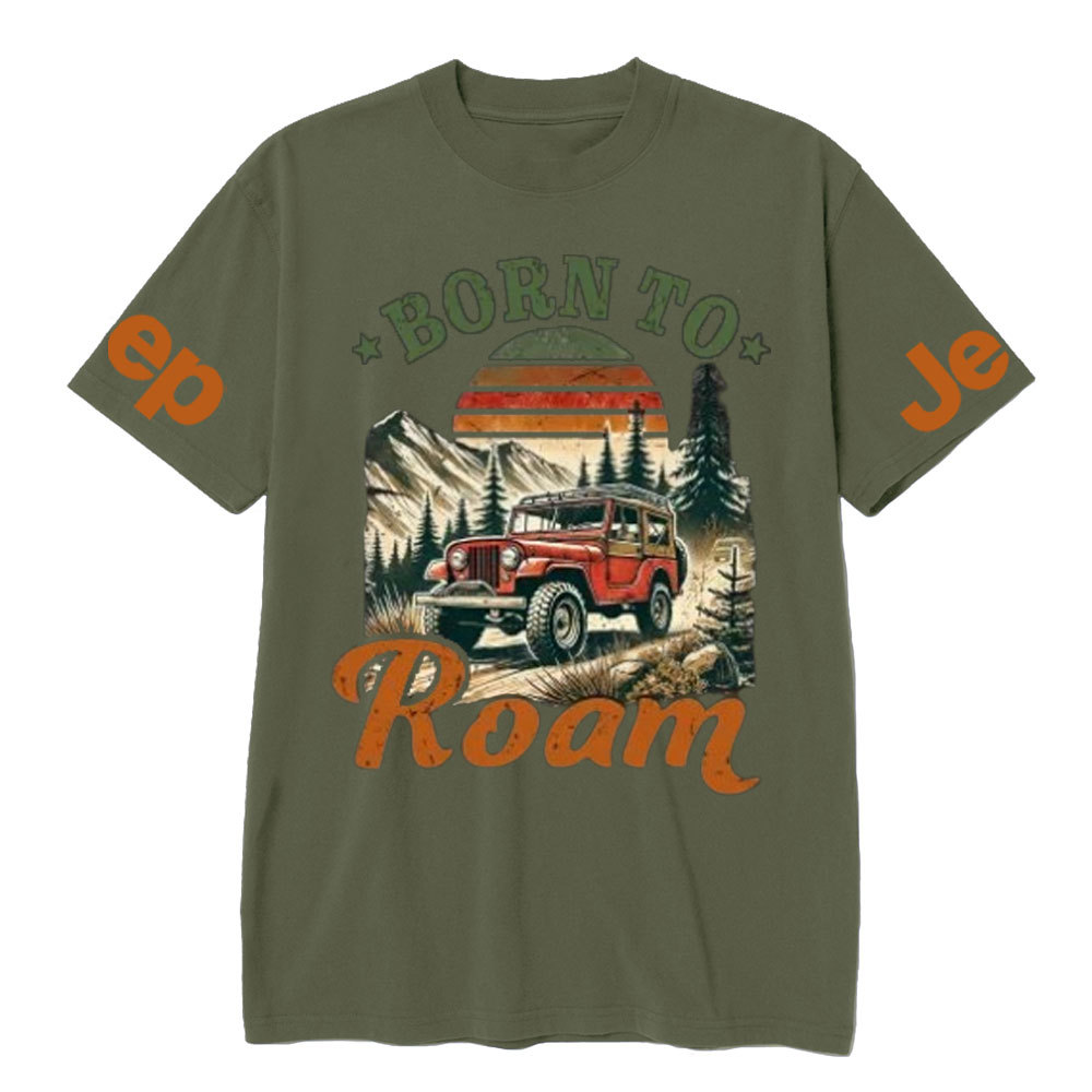 Born to Roam Off road 4x4 Trails Jp Lover T-Shirt