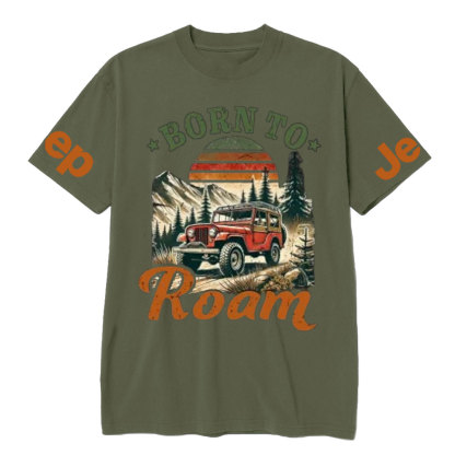 Born to Roam Off road 4x4 Trails Jp Lover T-Shirt