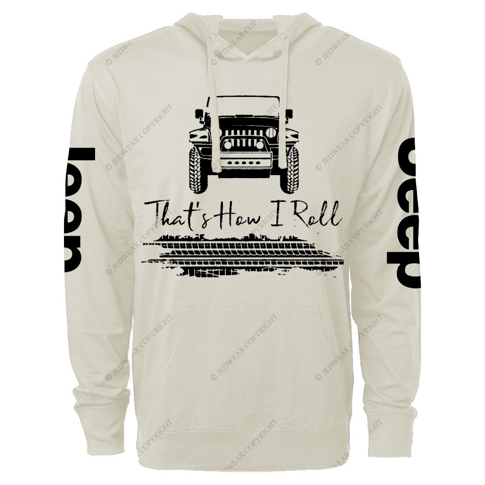 Cool Jp That's How I Roll Oversized Lightweight Hoodie