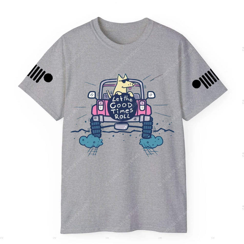 Teddy the Dog Let the Good Times Roll Jp T-Shirt
