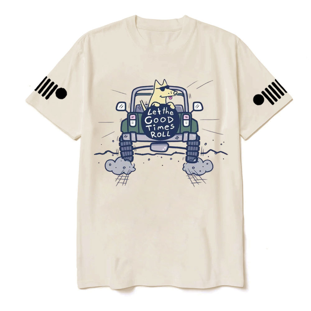 Teddy the Dog Let the Good Times Roll Jp T-Shirt