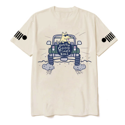 Teddy the Dog Let the Good Times Roll Jp T-Shirt