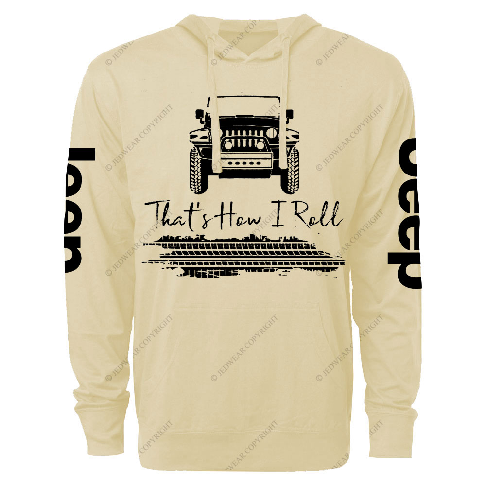 Cool Jp That's How I Roll Oversized Lightweight Hoodie