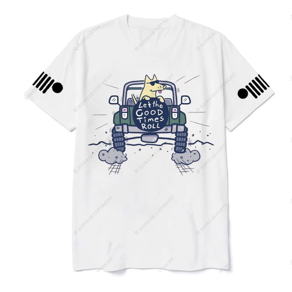 Teddy the Dog Let the Good Times Roll Jp T-Shirt
