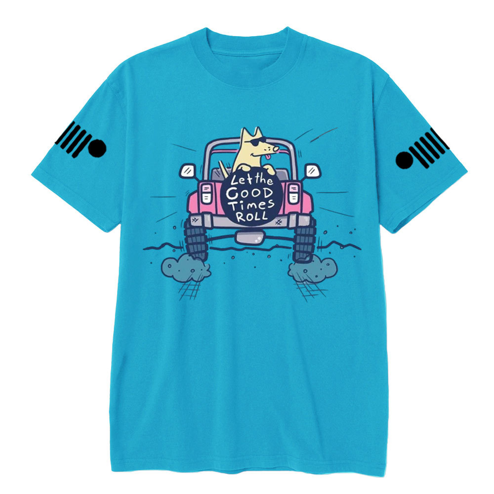 Teddy the Dog Let the Good Times Roll Jp T-Shirt