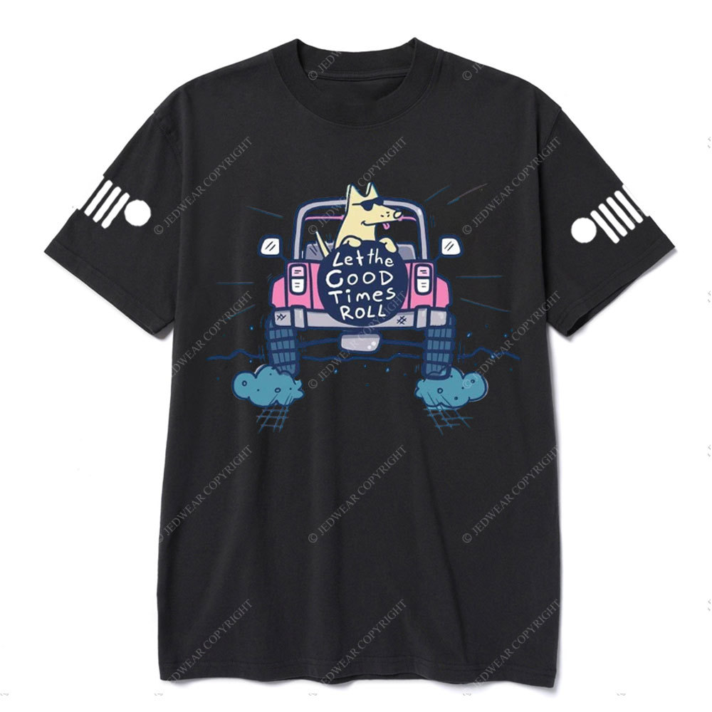 Teddy the Dog Let the Good Times Roll Jp T-Shirt