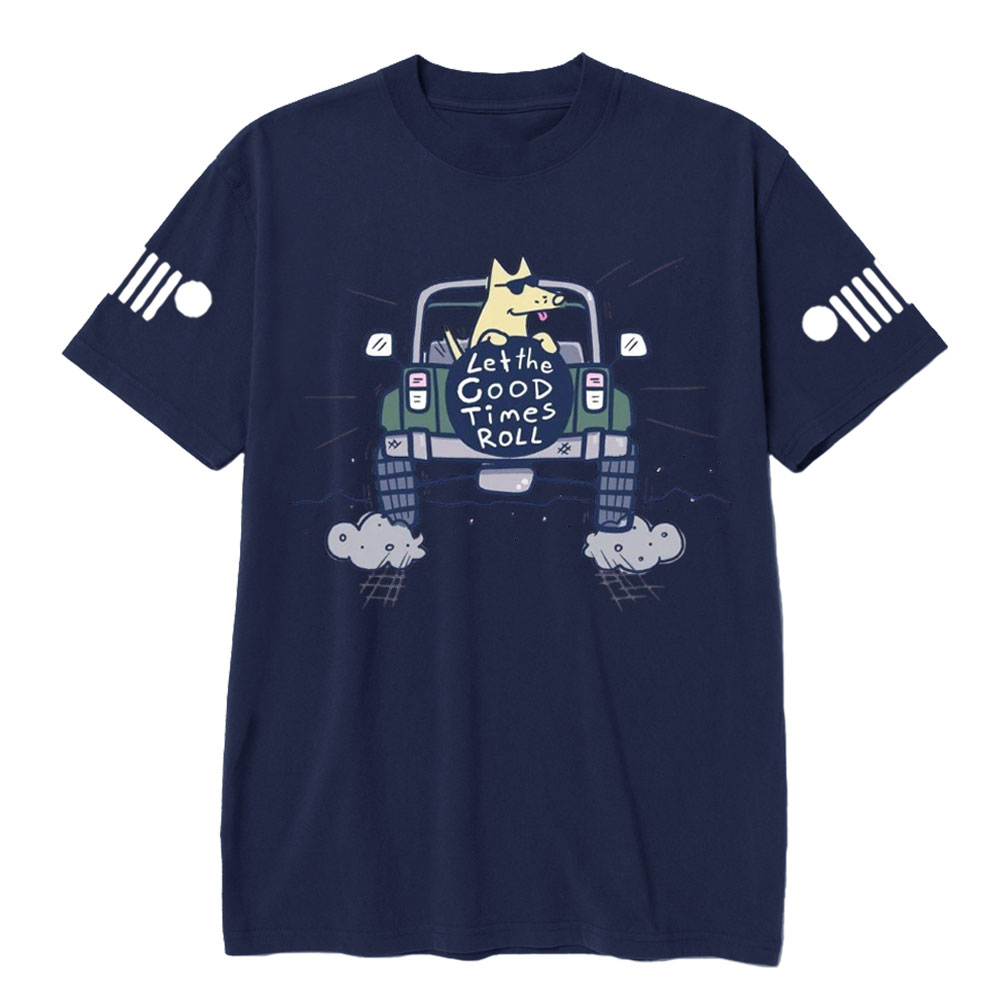 Teddy the Dog Let the Good Times Roll Jp T-Shirt
