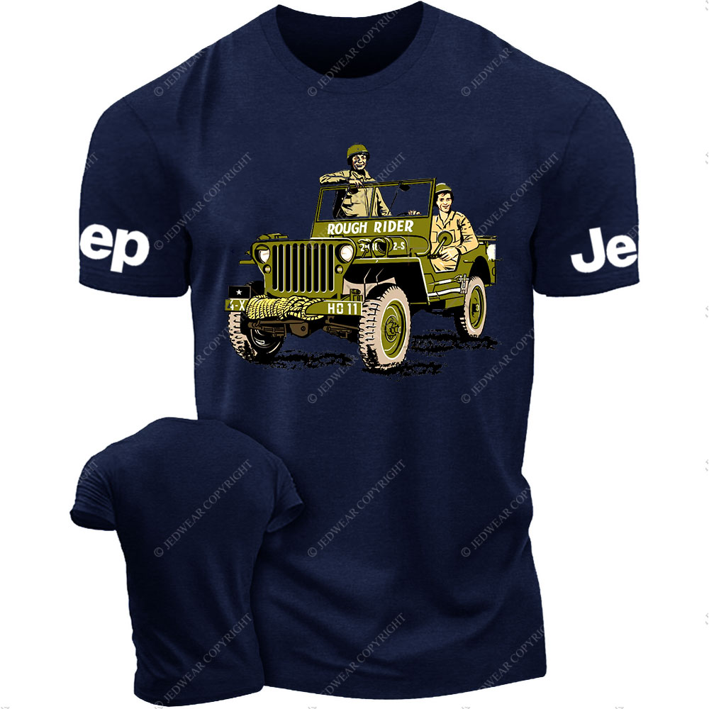 Rough Rider Jp WW2 icon and a D-Day Hero T-shirt