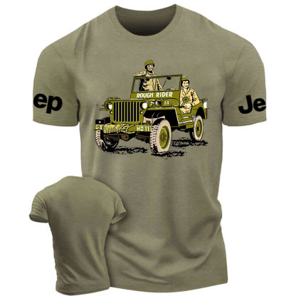 Rough Rider Jp WW2 icon and a D-Day Hero T-shirt