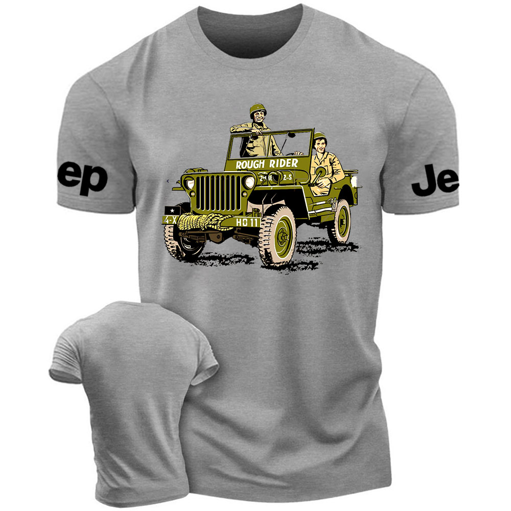 Rough Rider Jp WW2 icon and a D-Day Hero T-shirt