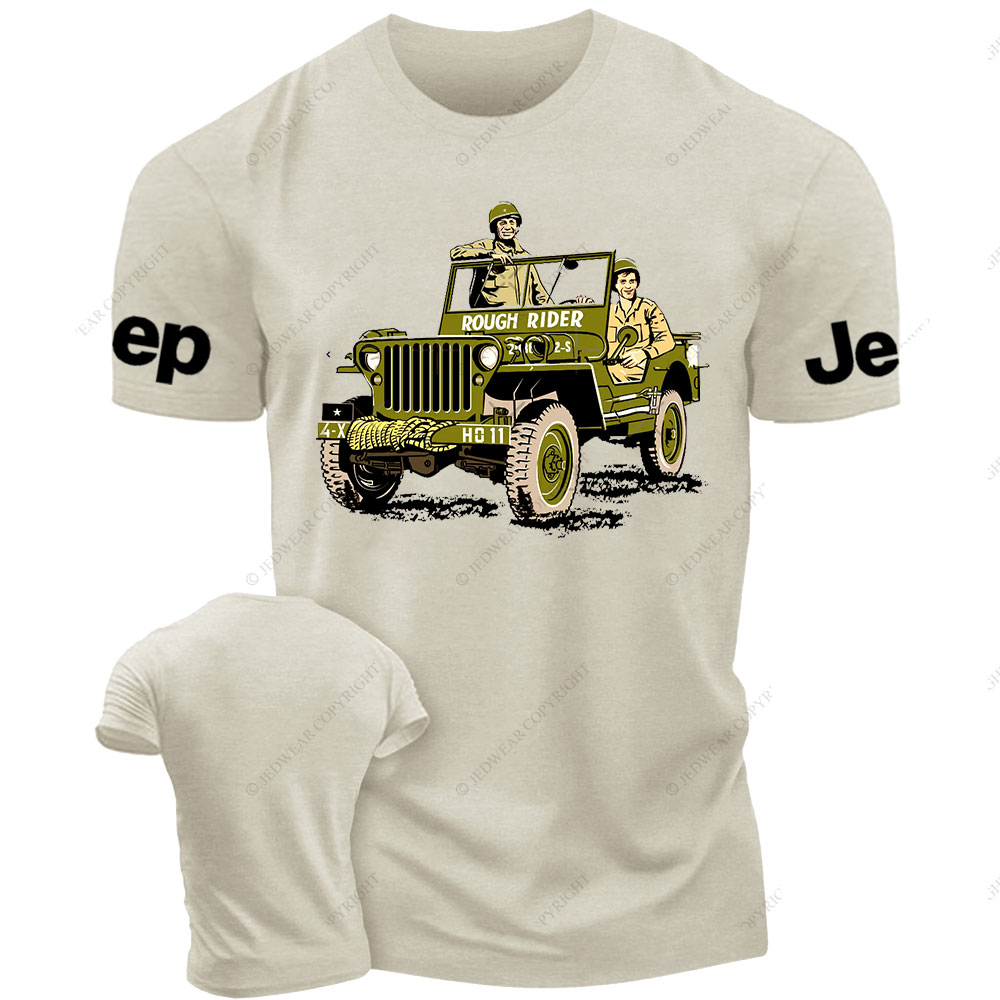 Rough Rider Jp WW2 icon and a D-Day Hero T-shirt