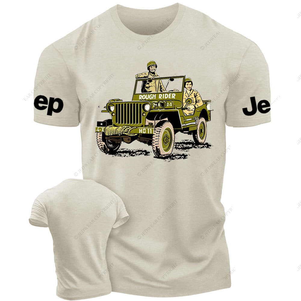 Rough Rider Jp WW2 icon and a D-Day Hero T-shirt
