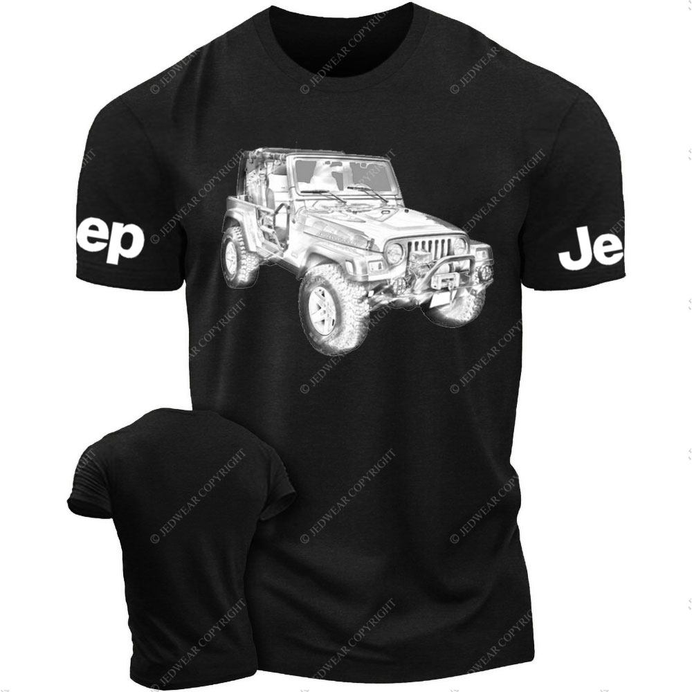 Jp Wrangler Rubicon Illustration T-Shirt