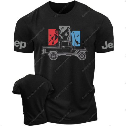 Men's Vintage Jp Scrambler Truck T-shirt