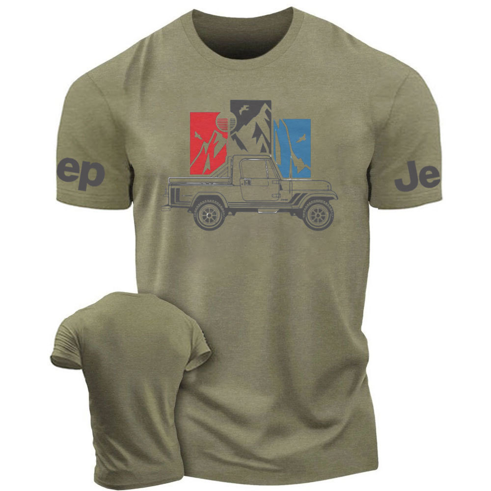 Men's Vintage Jp Scrambler Truck T-shirt