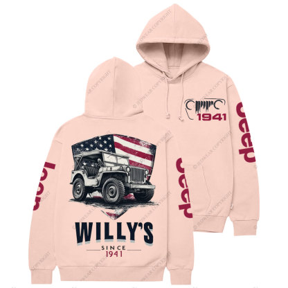 American Flag Shield Jp Since 1941 Casual Hoodie