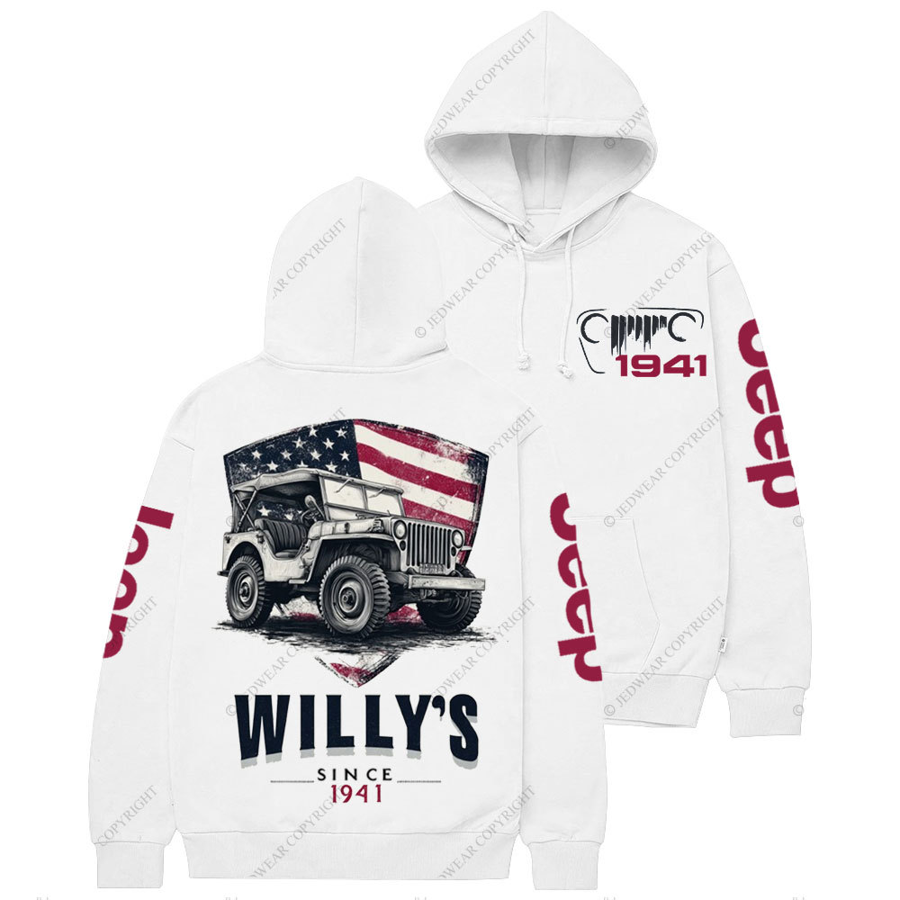 American Flag Shield Jp Since 1941 Casual Hoodie