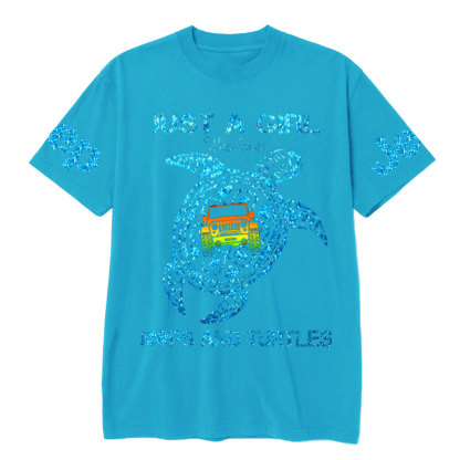 Just A Girl Who Loves Jps And Turtles T-Shirt