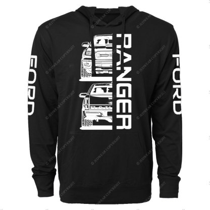 2019-23 F0rd Ranger Truck Oversized Lightweight Hoodie