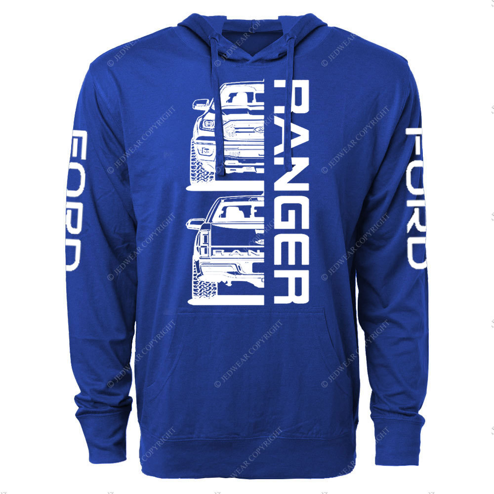 2019-23 F0rd Ranger Truck Oversized Lightweight Hoodie