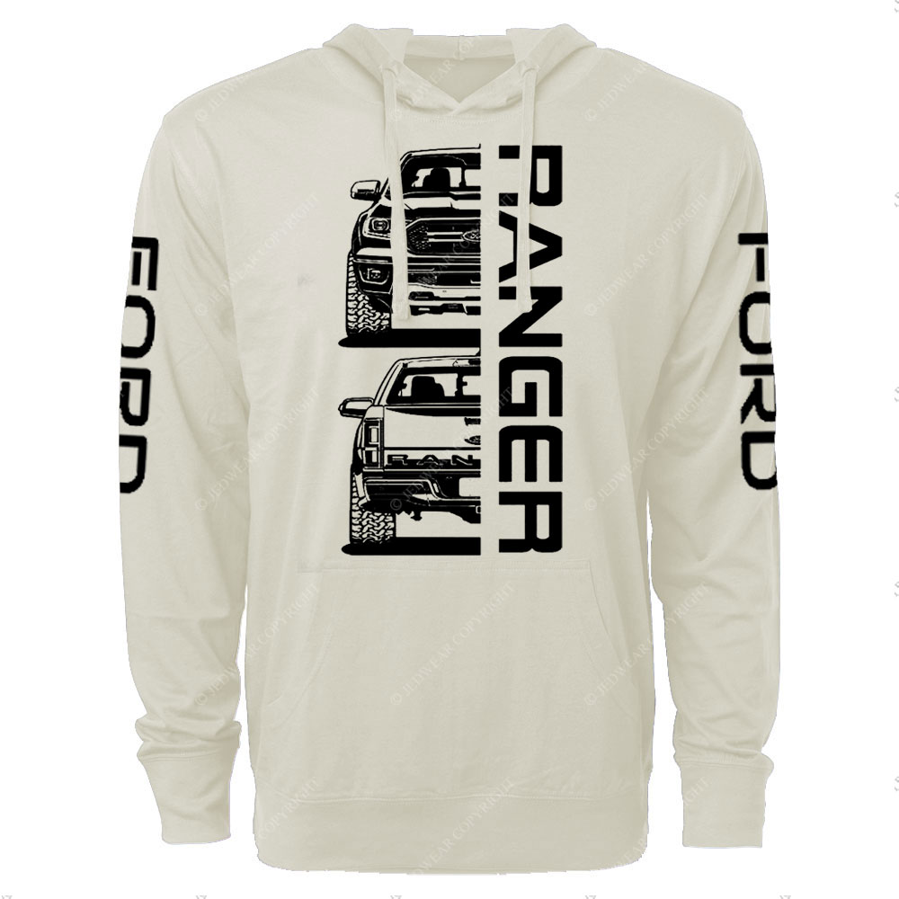 2019-23 F0rd Ranger Truck Oversized Lightweight Hoodie