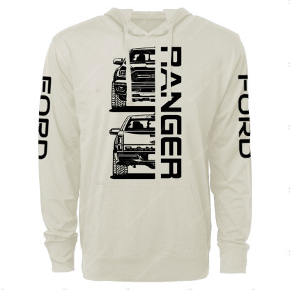 2019-23 F0rd Ranger Truck Oversized Lightweight Hoodie