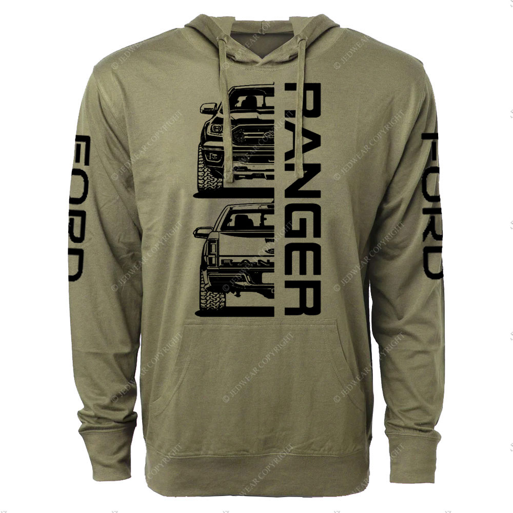 2019-23 F0rd Ranger Truck Oversized Lightweight Hoodie