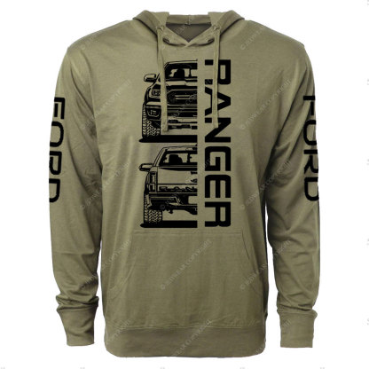 2019-23 F0rd Ranger Truck Oversized Lightweight Hoodie