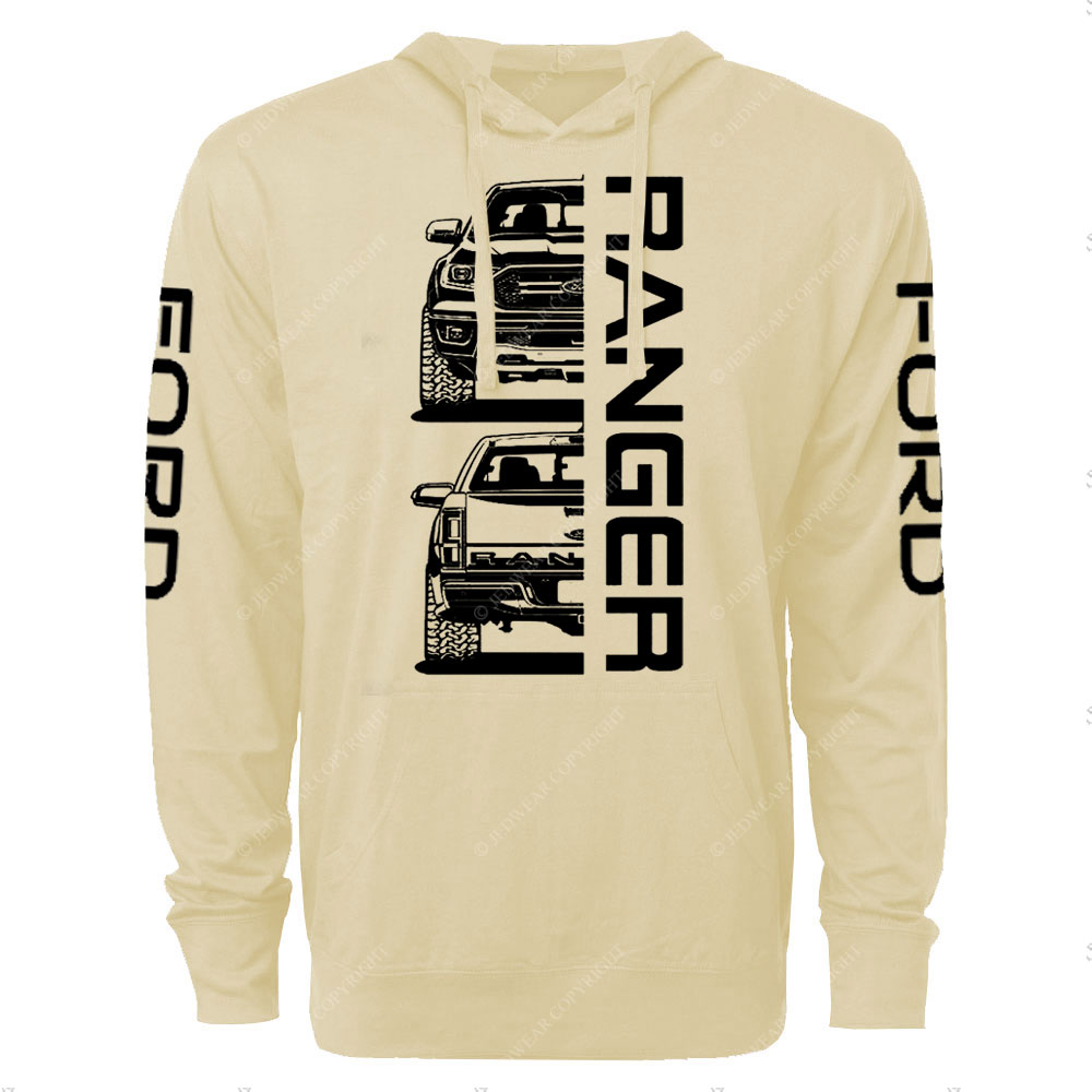 2019-23 F0rd Ranger Truck Oversized Lightweight Hoodie