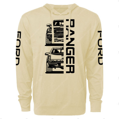 2019-23 F0rd Ranger Truck Oversized Lightweight Hoodie