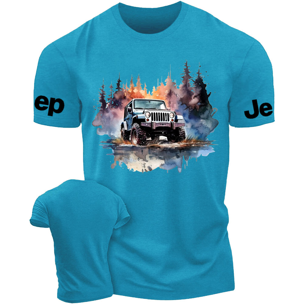 Watercolor Woodland Jp Journey Jp Lover T-Shirt