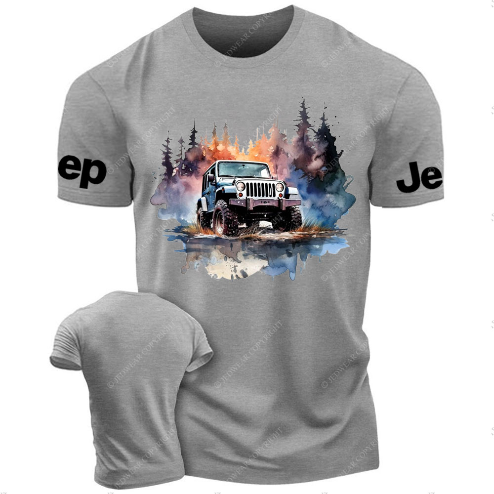Watercolor Woodland Jp Journey Jp Lover T-Shirt