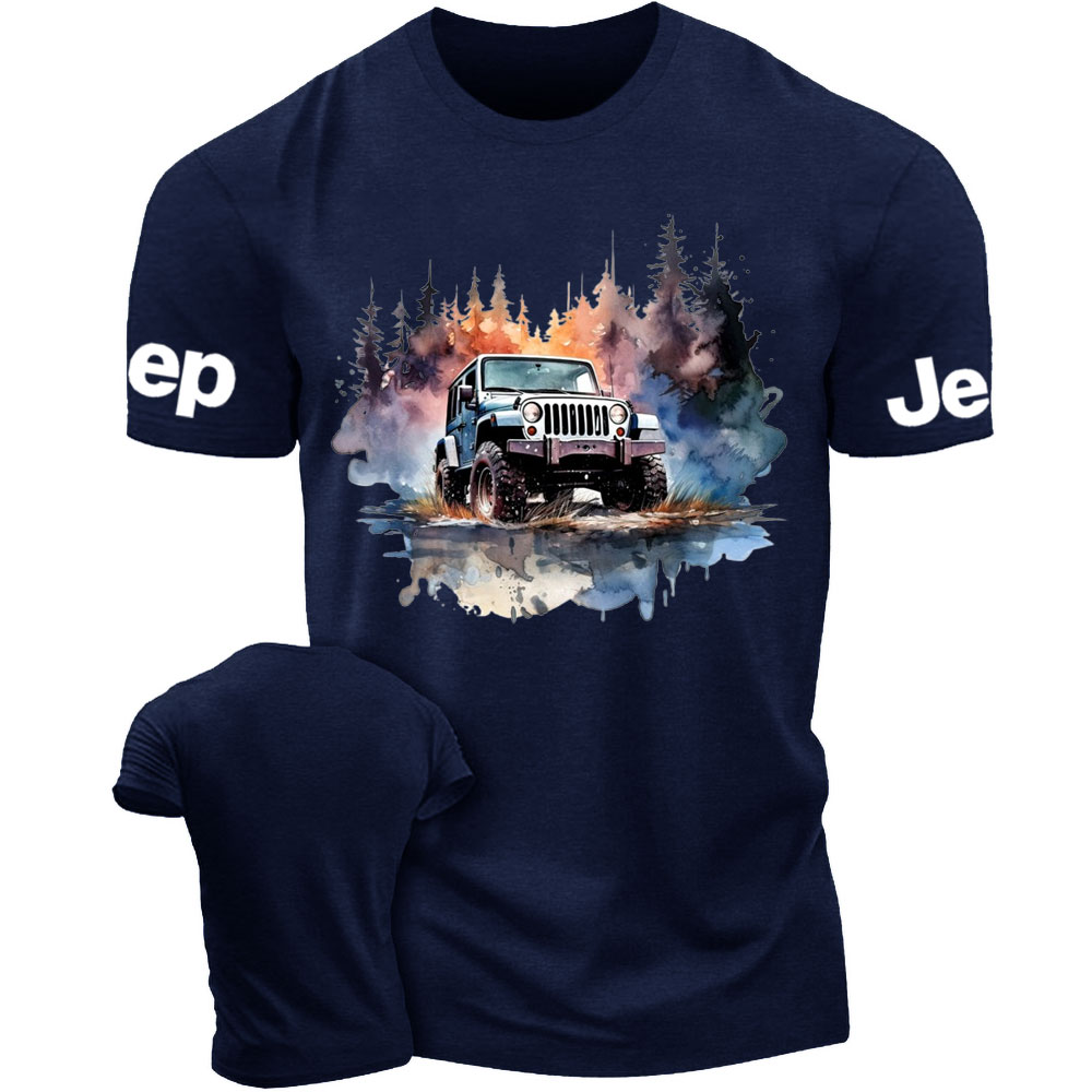 Watercolor Woodland Jp Journey Jp Lover T-Shirt