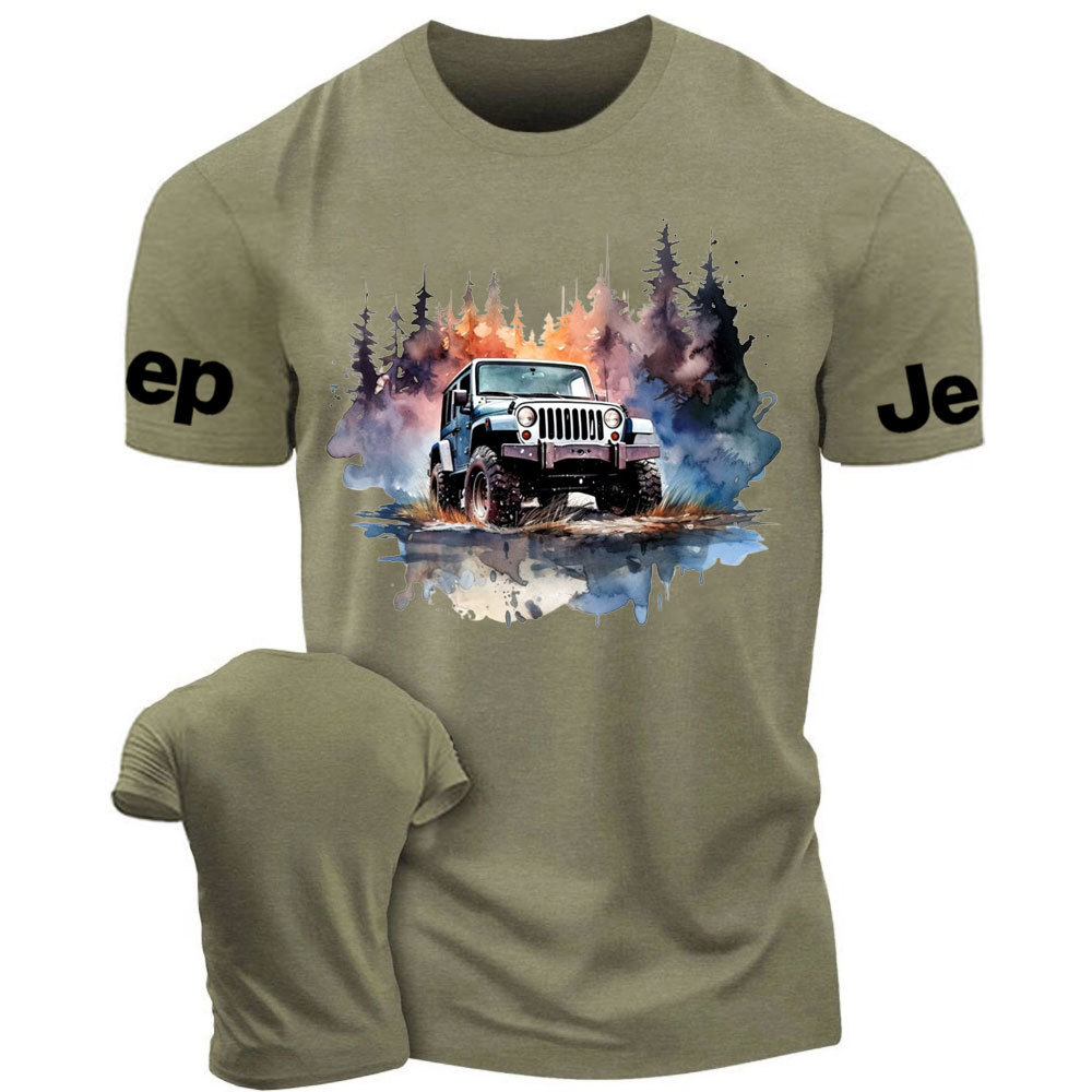 Watercolor Woodland Jp Journey Jp Lover T-Shirt
