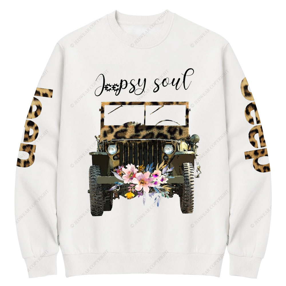 Leopard Jpsy Soul Jp Crew Neck Sweatshirt