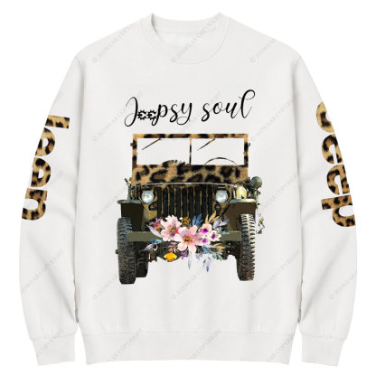 Leopard Jpsy Soul Jp Crew Neck Sweatshirt