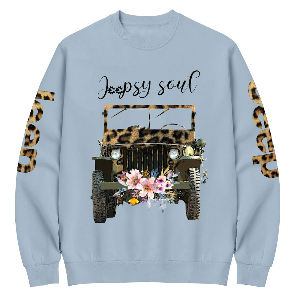 Leopard Jpsy Soul Jp Crew Neck Sweatshirt