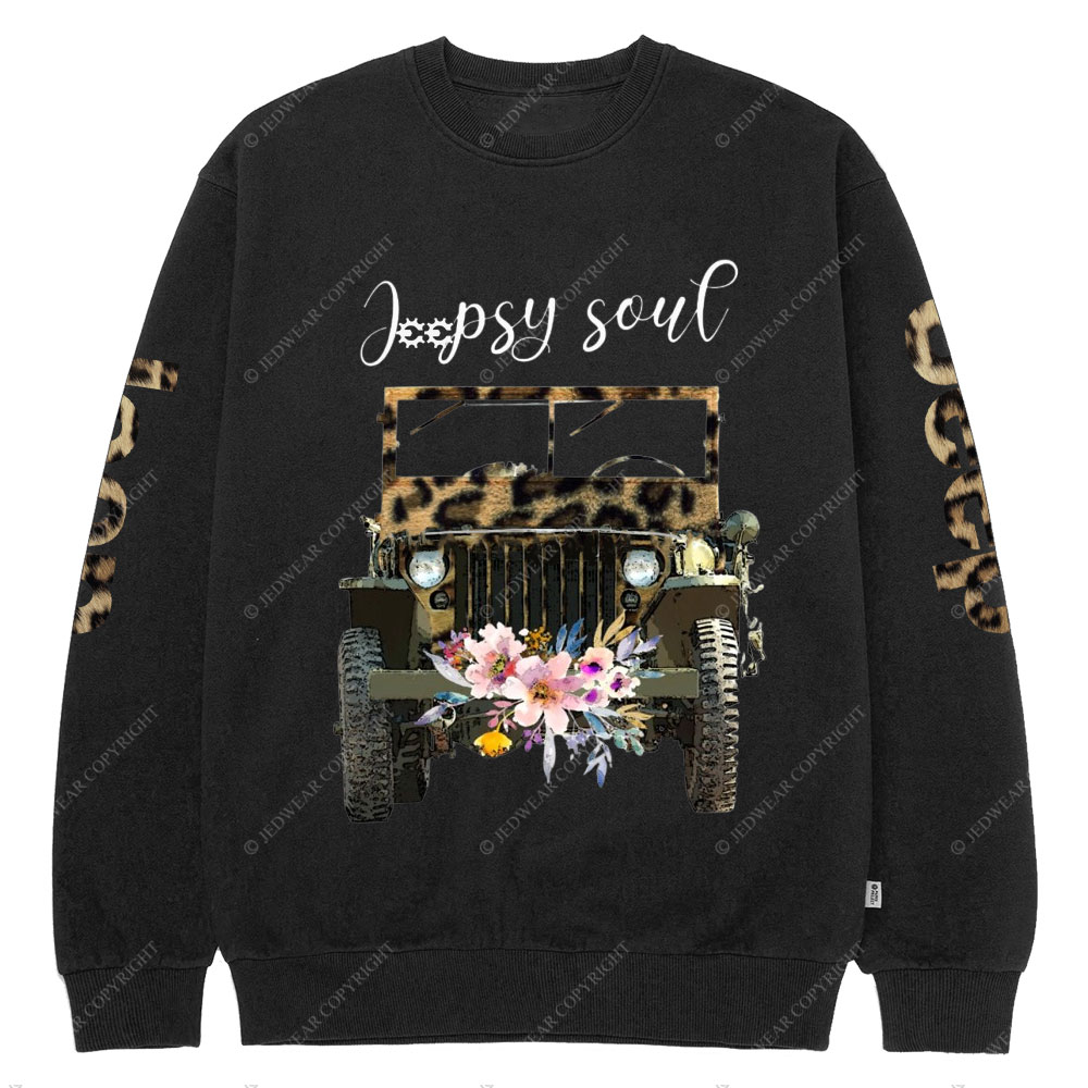 Leopard Jpsy Soul Jp Crew Neck Sweatshirt