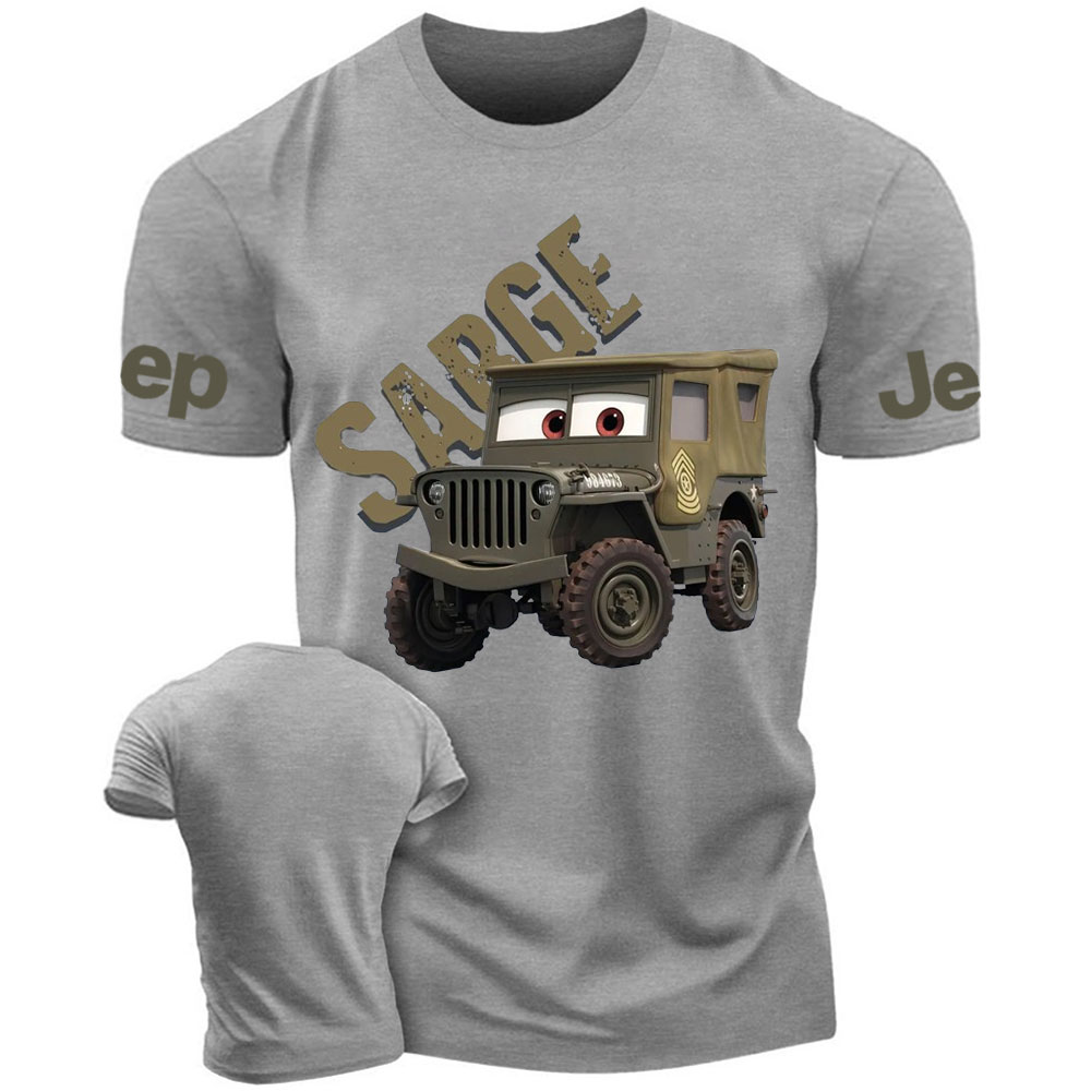 Sarge Cars Pixar Jp T-Shirt