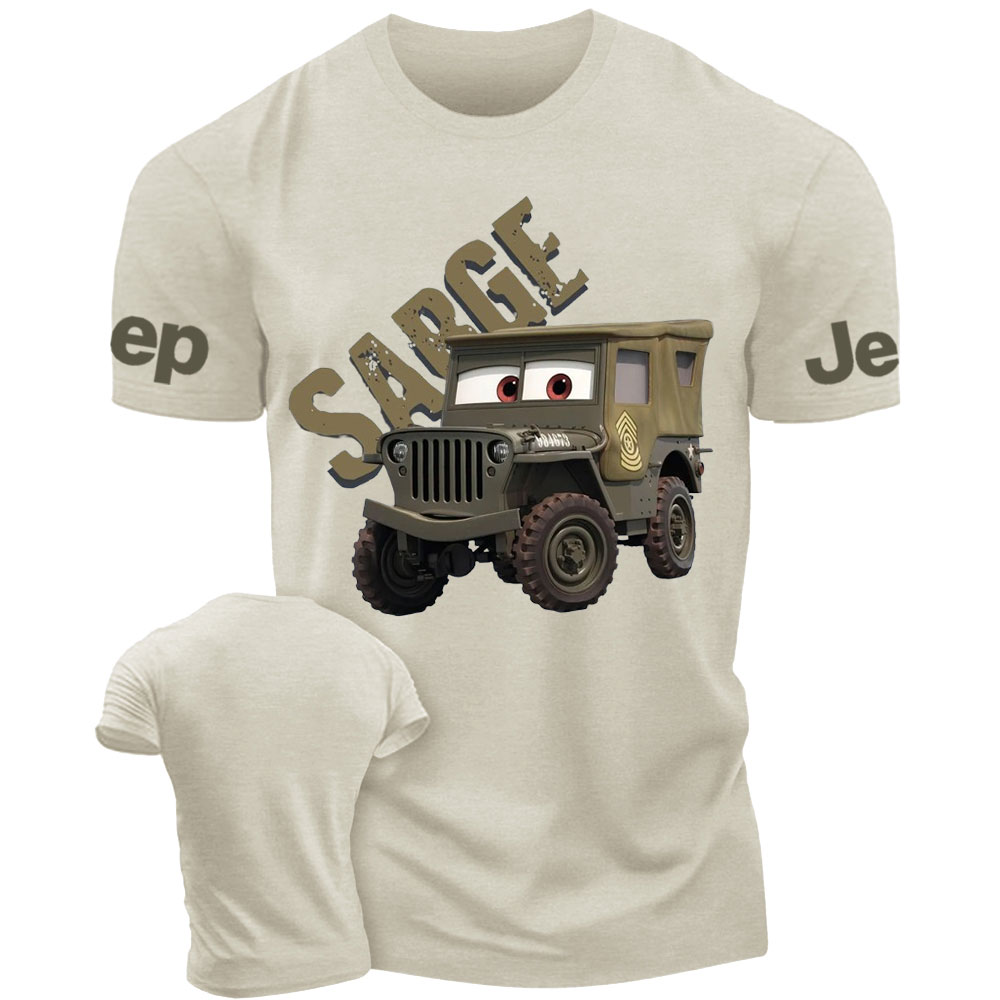 Sarge Cars Pixar Jp T-Shirt