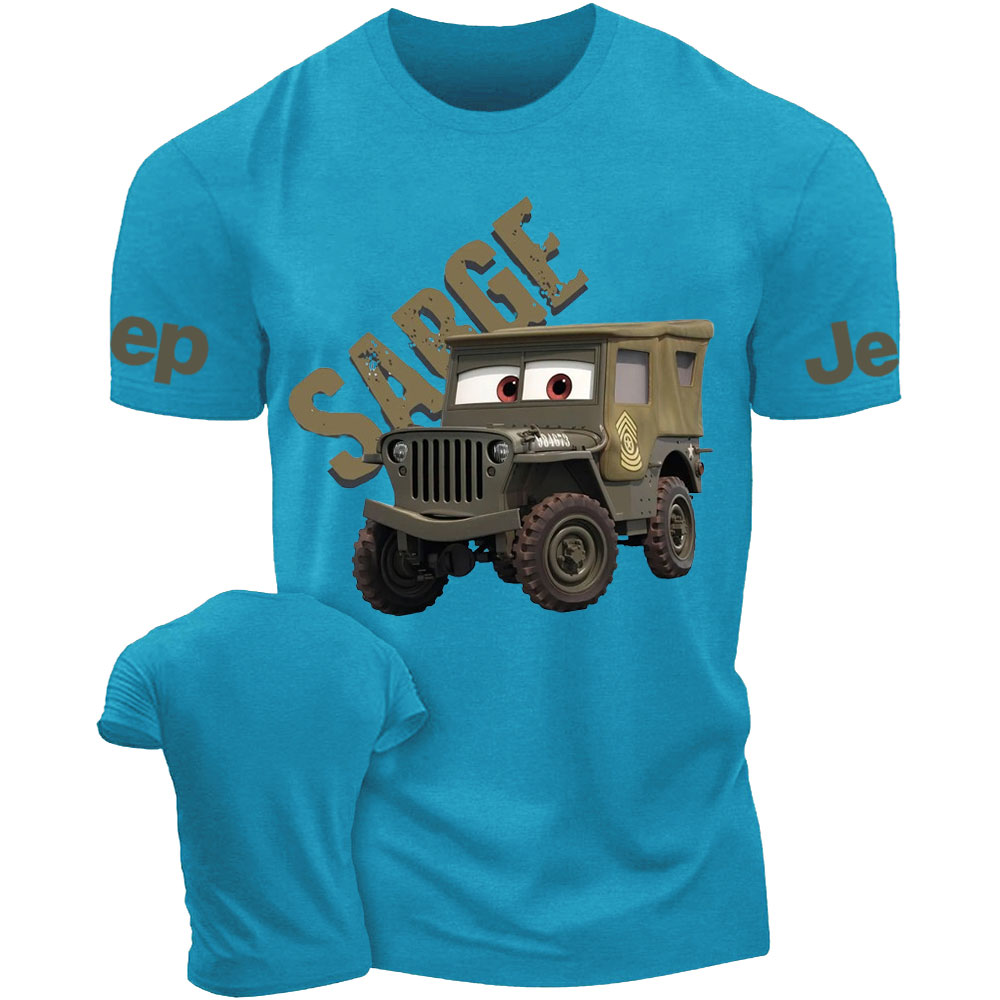 Sarge Cars Pixar Jp T-Shirt